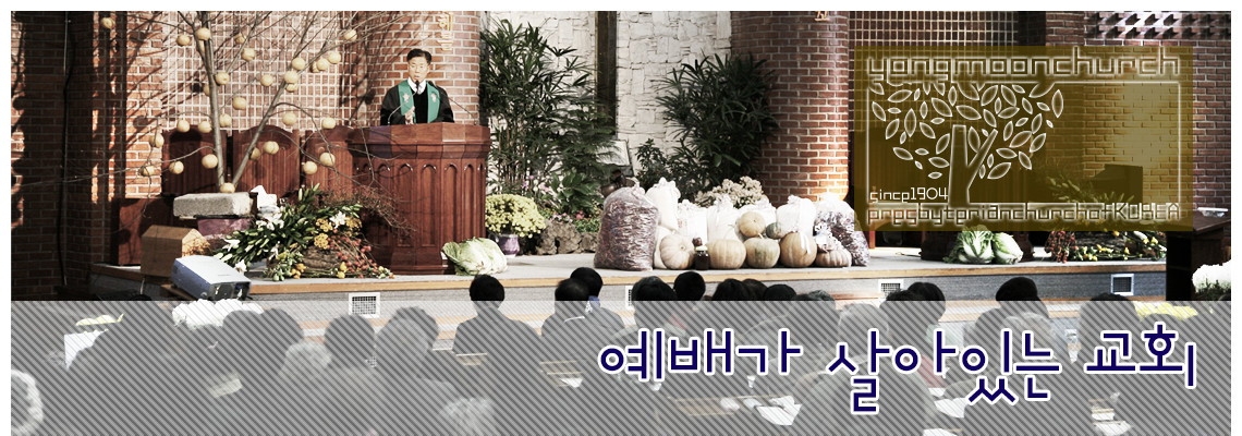 예배가 살아있는 교회