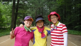 은빛사역자오대산등산