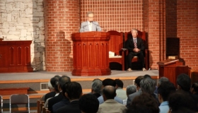 전교인이드리는 찬양예배(1,2남선교회주관)