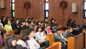 교회학교 수료감사예배(2011년 12월 25일)
